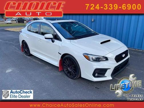 Crystal White Pearl 2019 Subaru WRX Limited