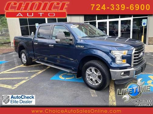 Blue Jeans Metallic 2016 Ford F-150 XLT