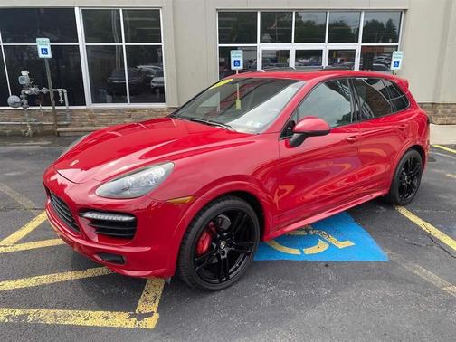 Red 2013 Porsche Cayenne GTS