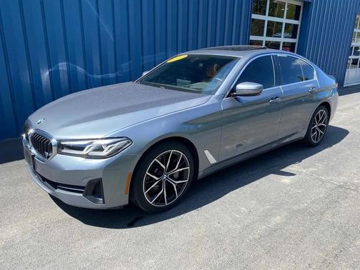 Bluestone Metallic 2022 BMW 530 i