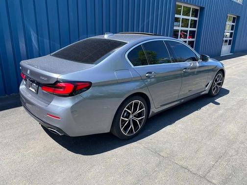Bluestone Metallic 2022 BMW 530 i
