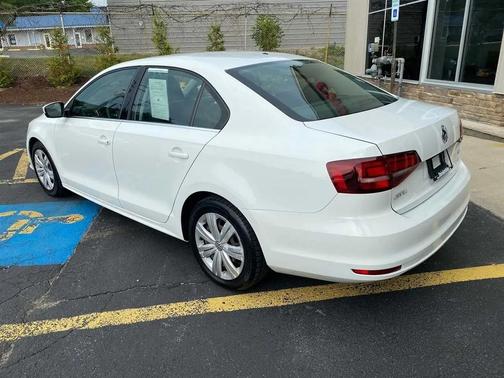 White Silver Metallic 2017 Volkswagen Jetta 1.4T S
