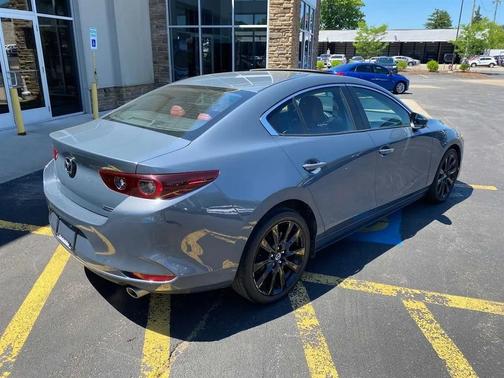 Polymetal Gray Metallic 2024 Mazda Mazda3 AWD w/Preferred Package
