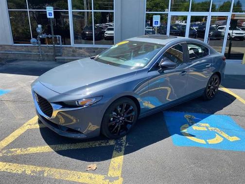 Polymetal Gray Metallic 2024 Mazda Mazda3 AWD w/Preferred Package