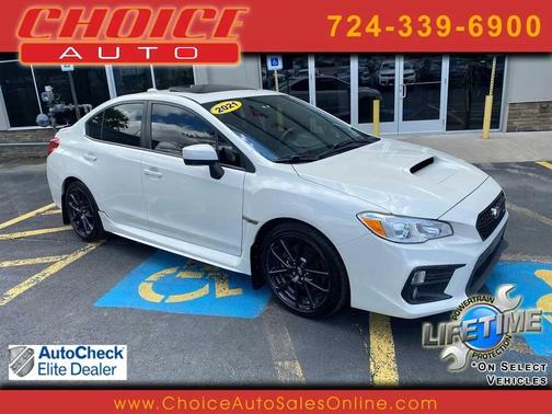 Crystal White Pearl 2021 Subaru WRX Premium