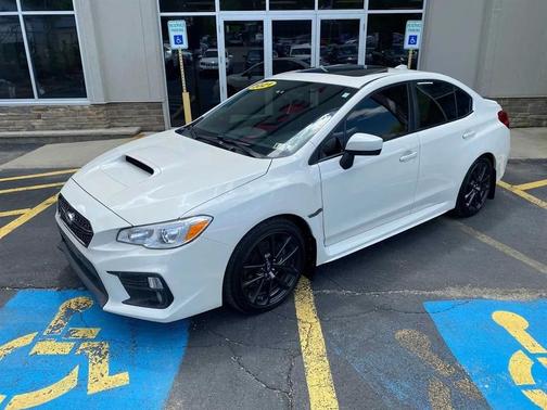 Crystal White Pearl 2021 Subaru WRX Premium