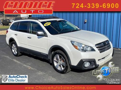 Satin White Pearl 2013 Subaru Outback 2.5i Limited