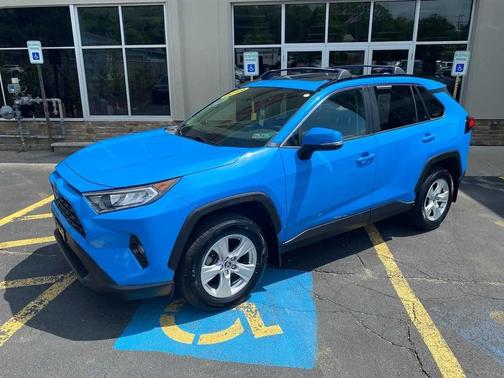 Blue Flame 2019 Toyota RAV4 XLE