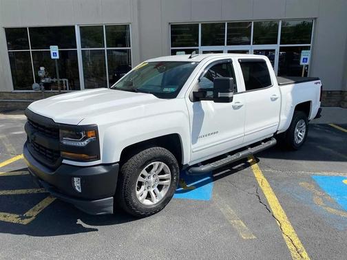 Summit White 2017 Chevrolet Silverado 1500 1LT