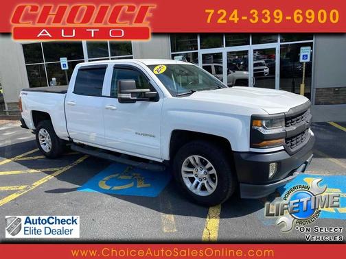 Summit White 2017 Chevrolet Silverado 1500 1LT