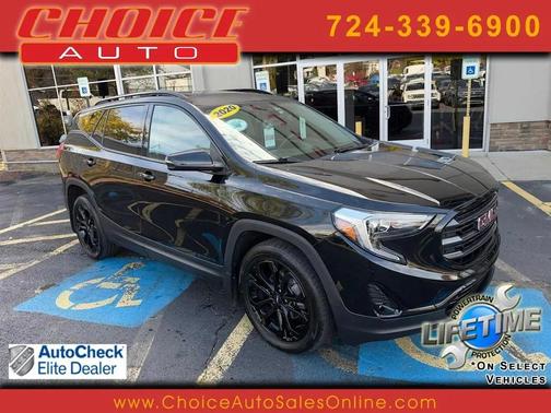 Ebony Twilight Metallic 2020 GMC Terrain SLT