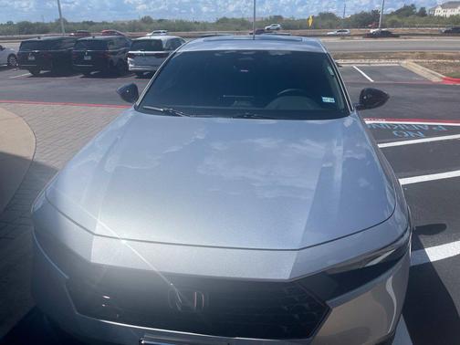 Solar Silver Metallic 2026 Honda Accord Hybrid Sport