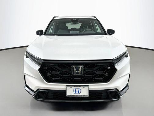 Platinum White Pearl 2026 Honda CR-V Hybrid Sport FWD