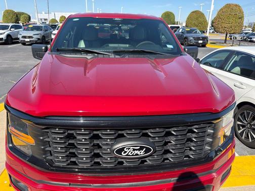 Rapid Red Metallic Tinted Clearcoat 2024 Ford F-150 STX