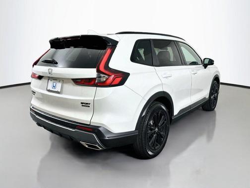 Platinum White Pearl 2027 Honda CR-V Hybrid Sport Touring AWD