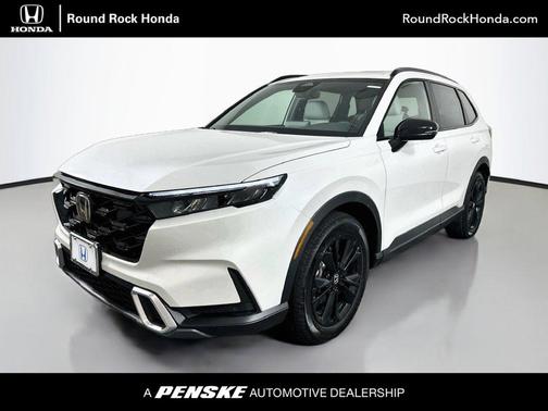 Platinum White Pearl 2027 Honda CR-V Hybrid Sport Touring AWD