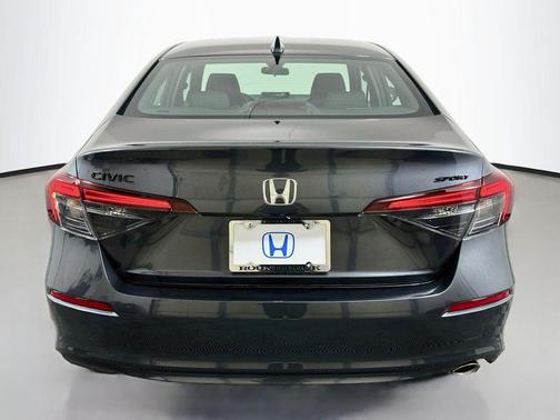 Meteorite Gray Metallic 2026 Honda Civic Sport