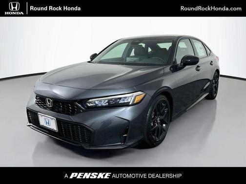 Meteorite Gray Metallic 2026 Honda Civic Sport