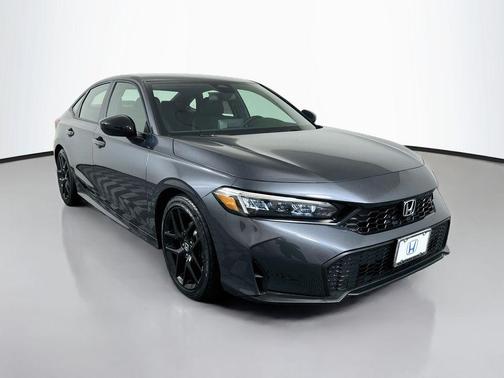 Meteorite Gray Metallic 2026 Honda Civic Sport