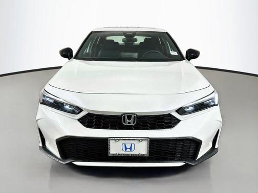 Platinum White Pearl 2026 Honda Civic Hybrid Sport