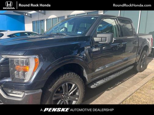 Antimatter Blue Metallic 2023 Ford F-150 XLT