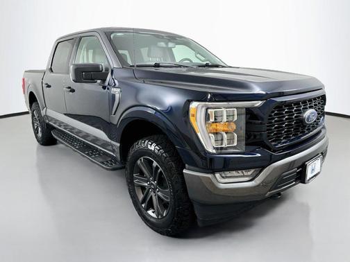 Antimatter Blue Metallic 2023 Ford F-150 XLT