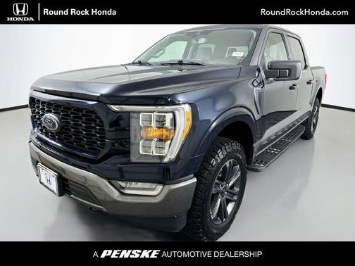 Antimatter Blue Metallic 2023 Ford F-150 XLT