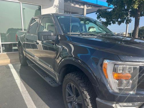 Antimatter Blue Metallic 2023 Ford F-150 XLT