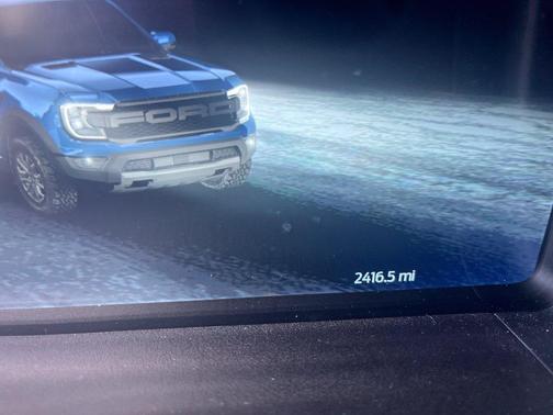Azure Gray Metallic Tri-Coat 2025 Ford Ranger Raptor