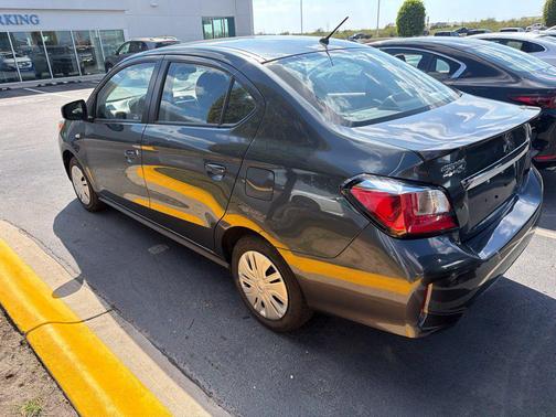 Graphite Gray Metallic 2024 Mitsubishi Mirage G4 ES
