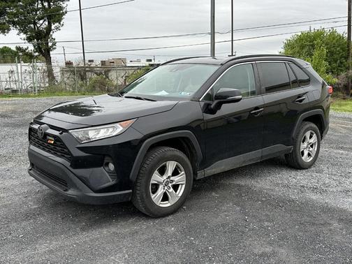 Midnight Black Metallic 2021 Toyota RAV4 XLE