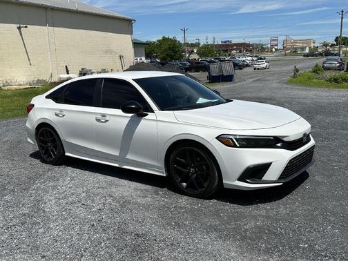 Platinum White Pearl 2023 Honda Civic Sport