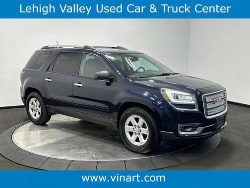 Dark Sapphire Blue Metallic 2016 GMC Acadia SLE-2