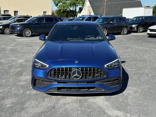 Starling Blue Metallic 2023 Mercedes-Benz AMG C 43 Base 4MATIC
