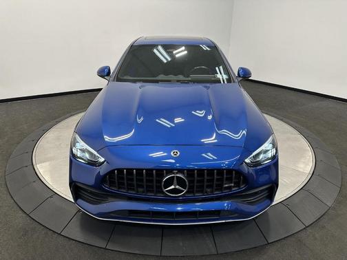 Starling Blue Metallic 2023 Mercedes-Benz AMG C 43 Base 4MATIC
