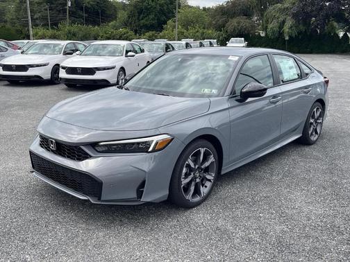 Urban Gray Pearl 2026 Honda Civic Hybrid Sport Touring