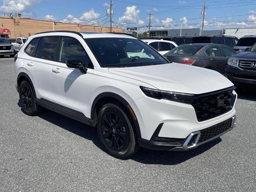 Platinum White Pearl 2026 Honda CR-V Hybrid Sport Touring