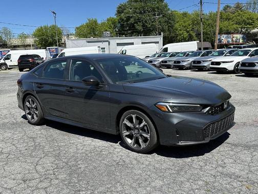Meteorite Gray Metallic 2026 Honda Civic Hybrid Sport