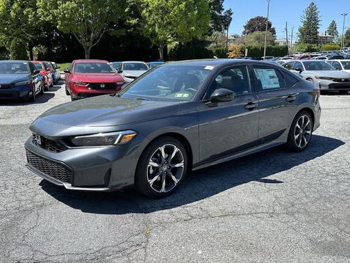 Meteorite Gray Metallic 2026 Honda Civic Hybrid Sport