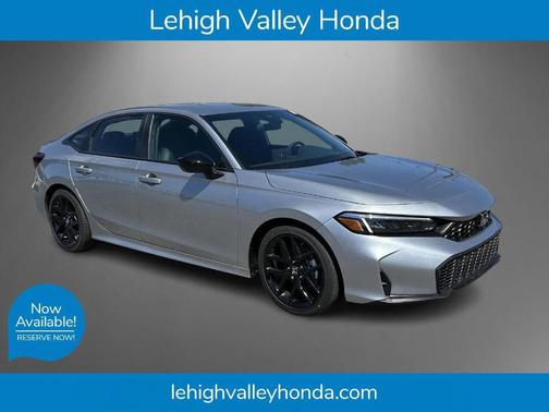 Solar Silver Metallic 2026 Honda Civic Sport