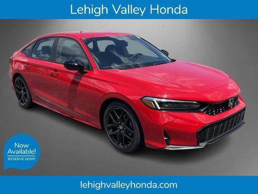 Radiant Red Metallic 2026 Honda Civic Sport