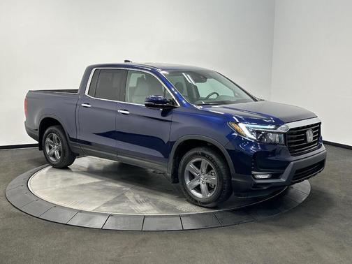 Obsidian Blue Pearl 2023 Honda Ridgeline RTL-E