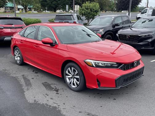 Rallye Red 2026 Honda Civic LX