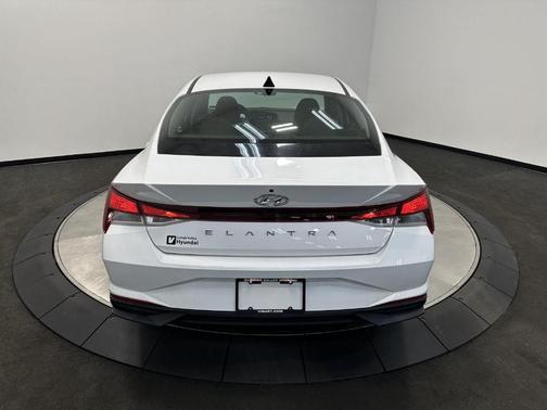 Quartz White 2021 Hyundai ELANTRA SEL