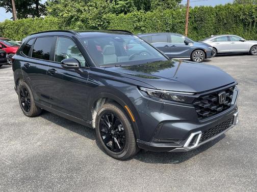 Meteorite Gray Metallic 2026 Honda CR-V Hybrid Sport Touring
