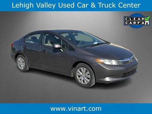 Urban Titanium Metallic 2012 Honda Civic LX