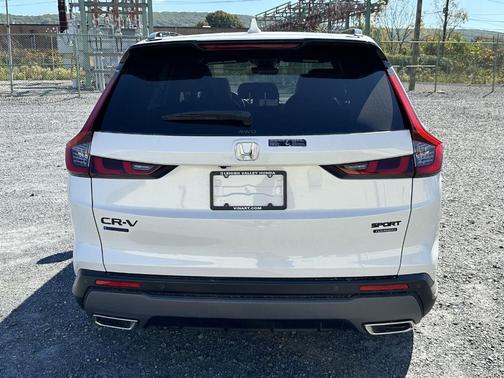 Platinum White Pearl 2026 Honda CR-V Hybrid Sport Touring