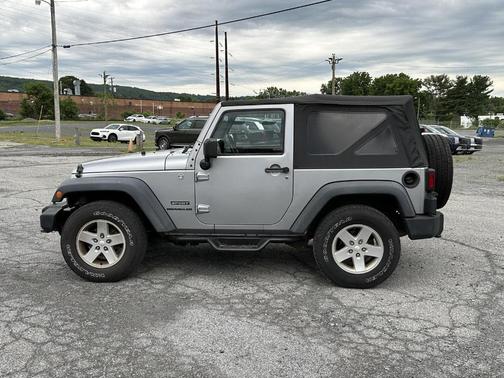 Billet Silver Metallic Clearcoat 2015 Jeep Wrangler Sport