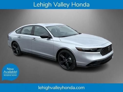 Solar Silver Metallic 2026 Honda Accord Hybrid Sport-L