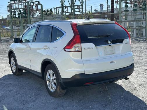 White Diamond Pearl 2013 Honda CR-V EX-L